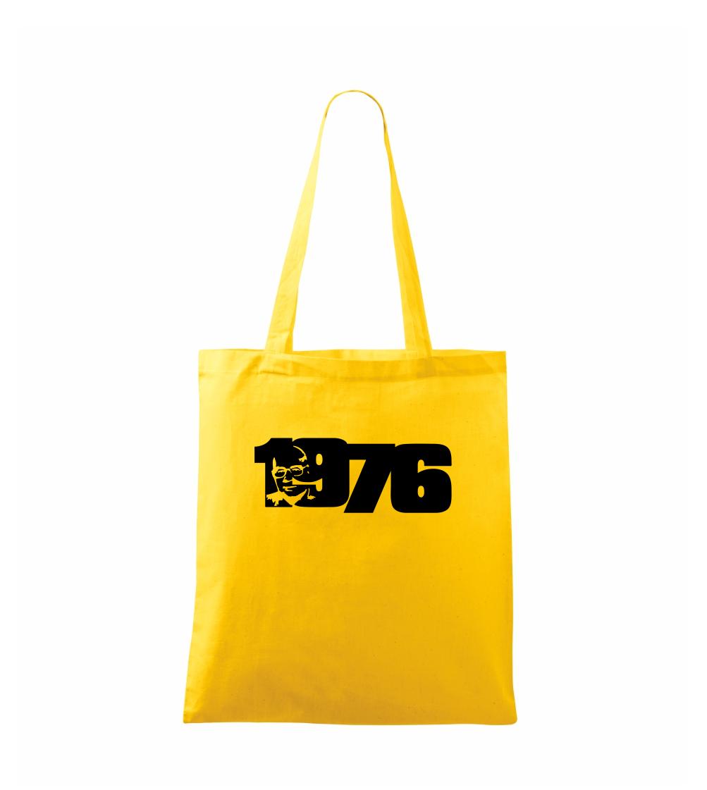 Trička s ročníkom 1976 - Husákovo dieťa - 1976 - Taška bavlnená