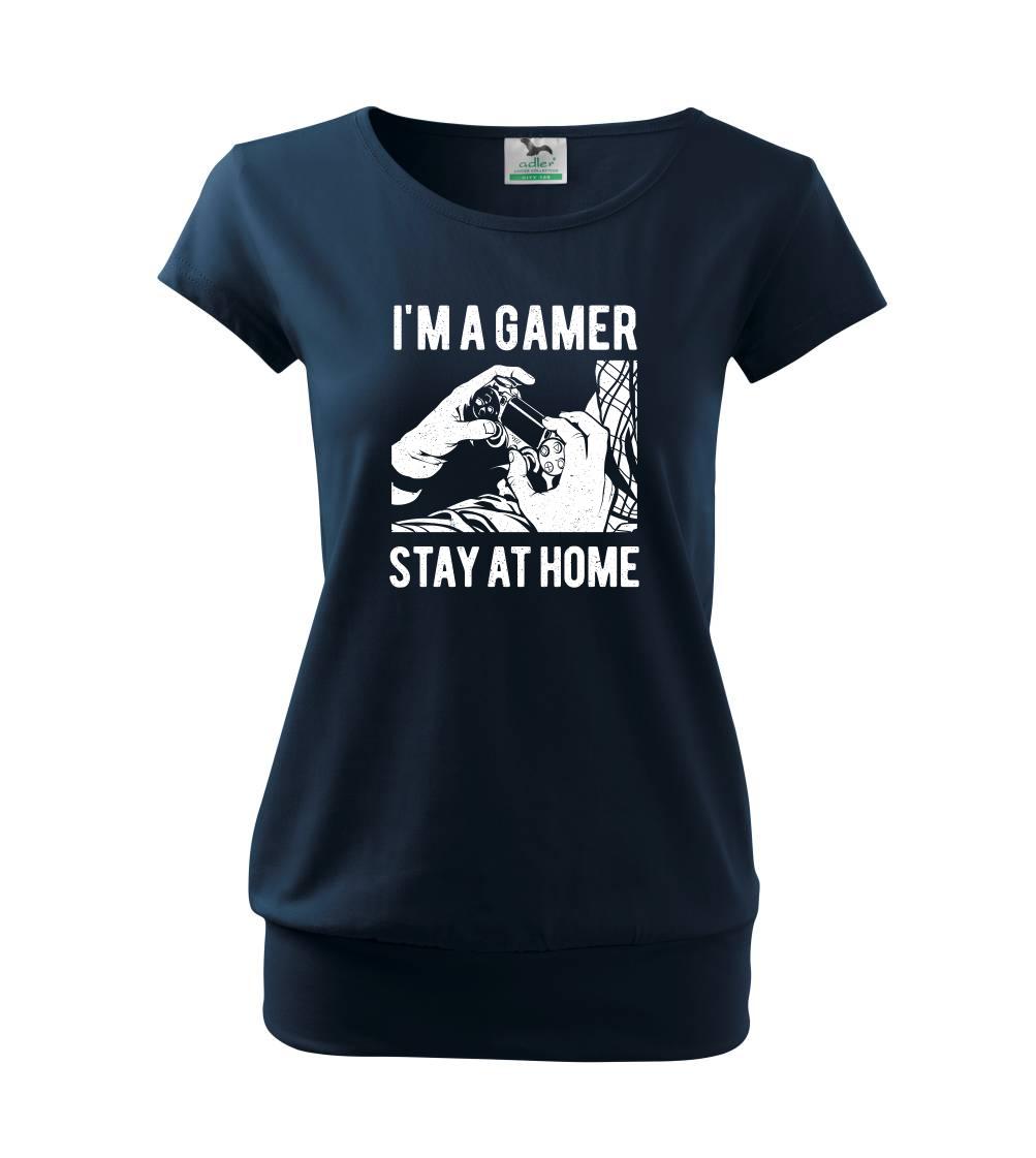 Tričká pre ajťákov - I'm A Gamer - Voľné tričko city
