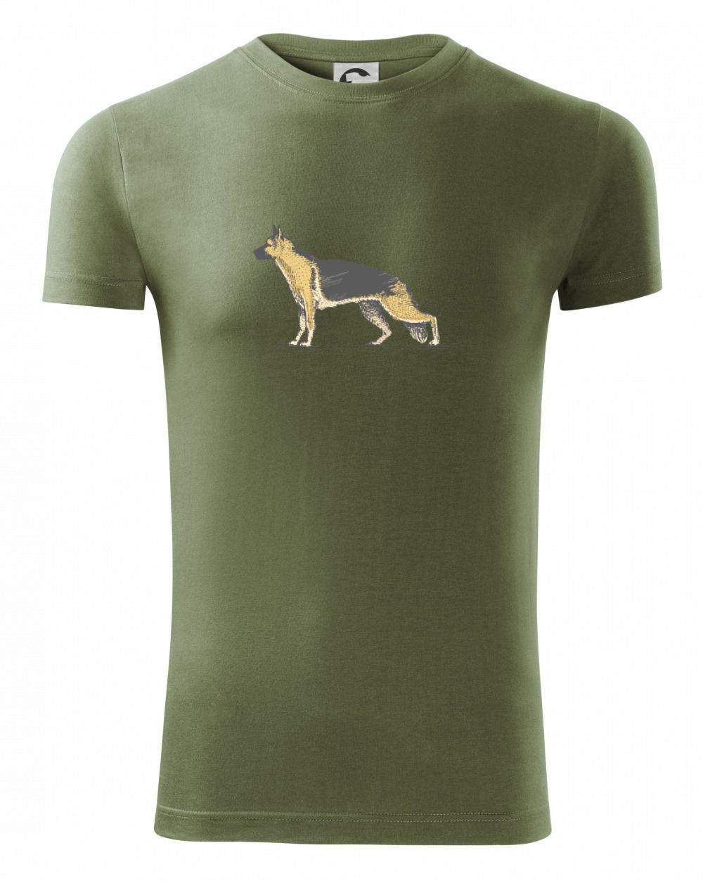 Vintage German shepherd