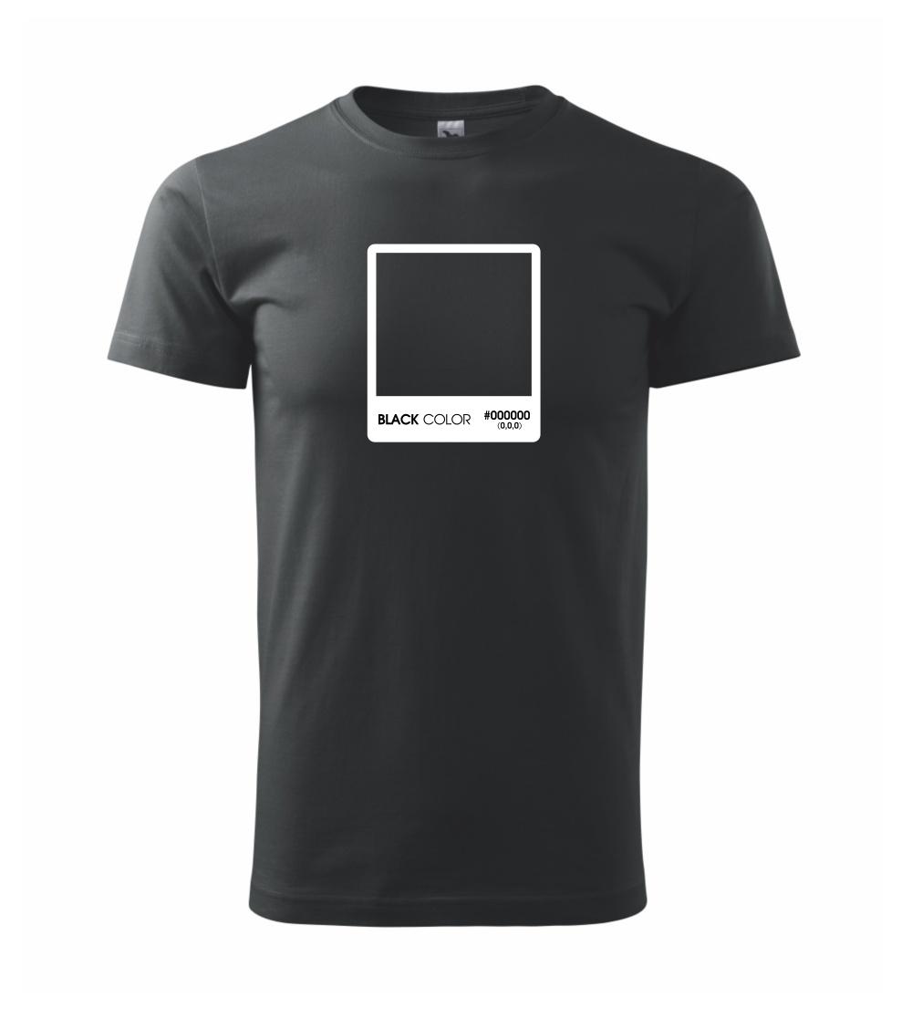 Tričká pre fotografov - RGB black - Klasické pánske tričko vyššej gramáže