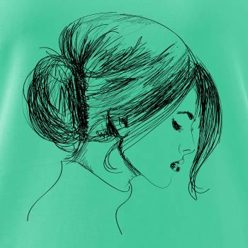 Ručne maľovaná žena