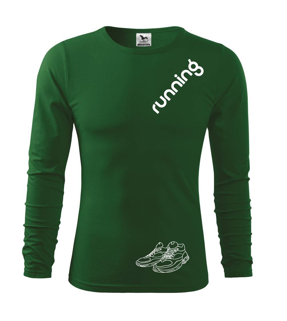 Running nápis šikmo Running nápis šikmo