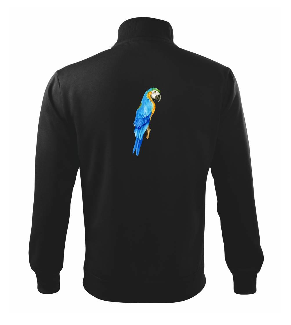 Ara modrá kreslená Ara modrá kreslená