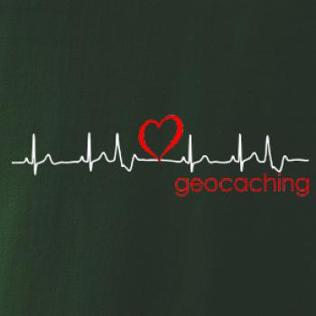 Moje srdce bije pre Geocaching -Text