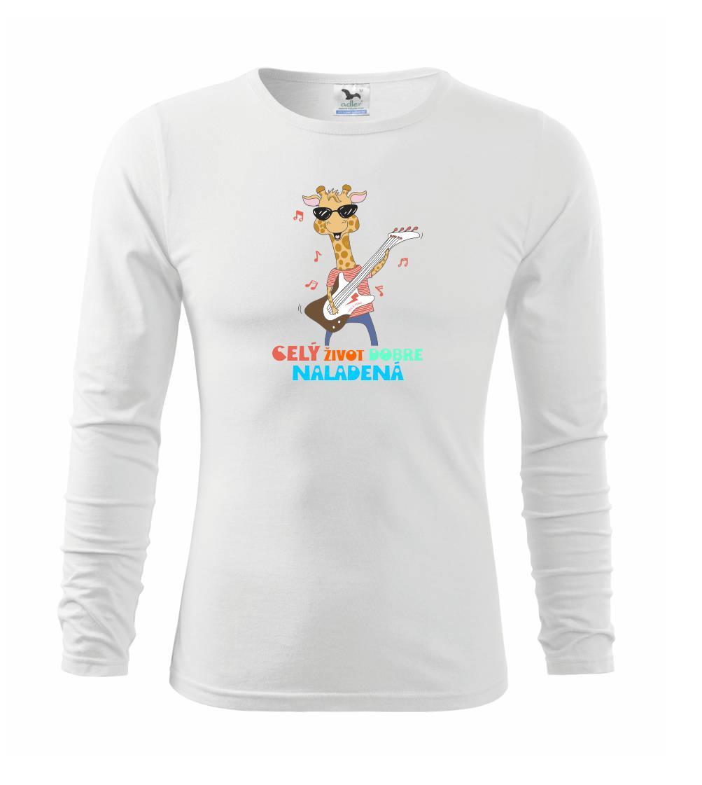 Hudobné tričká - Celý život dobre naladená SK - Tričko detské Long Sleeve