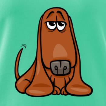 Baset - kreslený hnedý