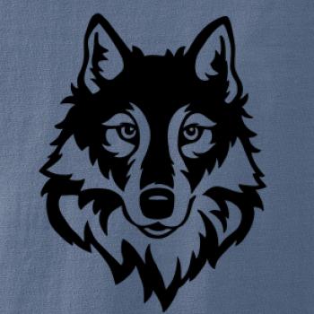 Hlava vlka čiernobiela (Hana-creative)