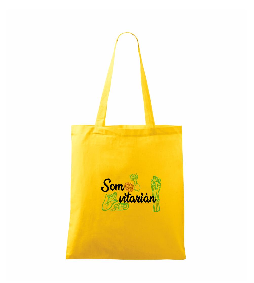 Som vitarián - nápis