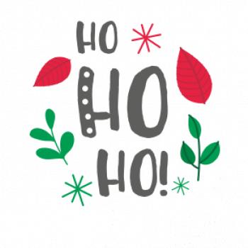 Hohoho nápis