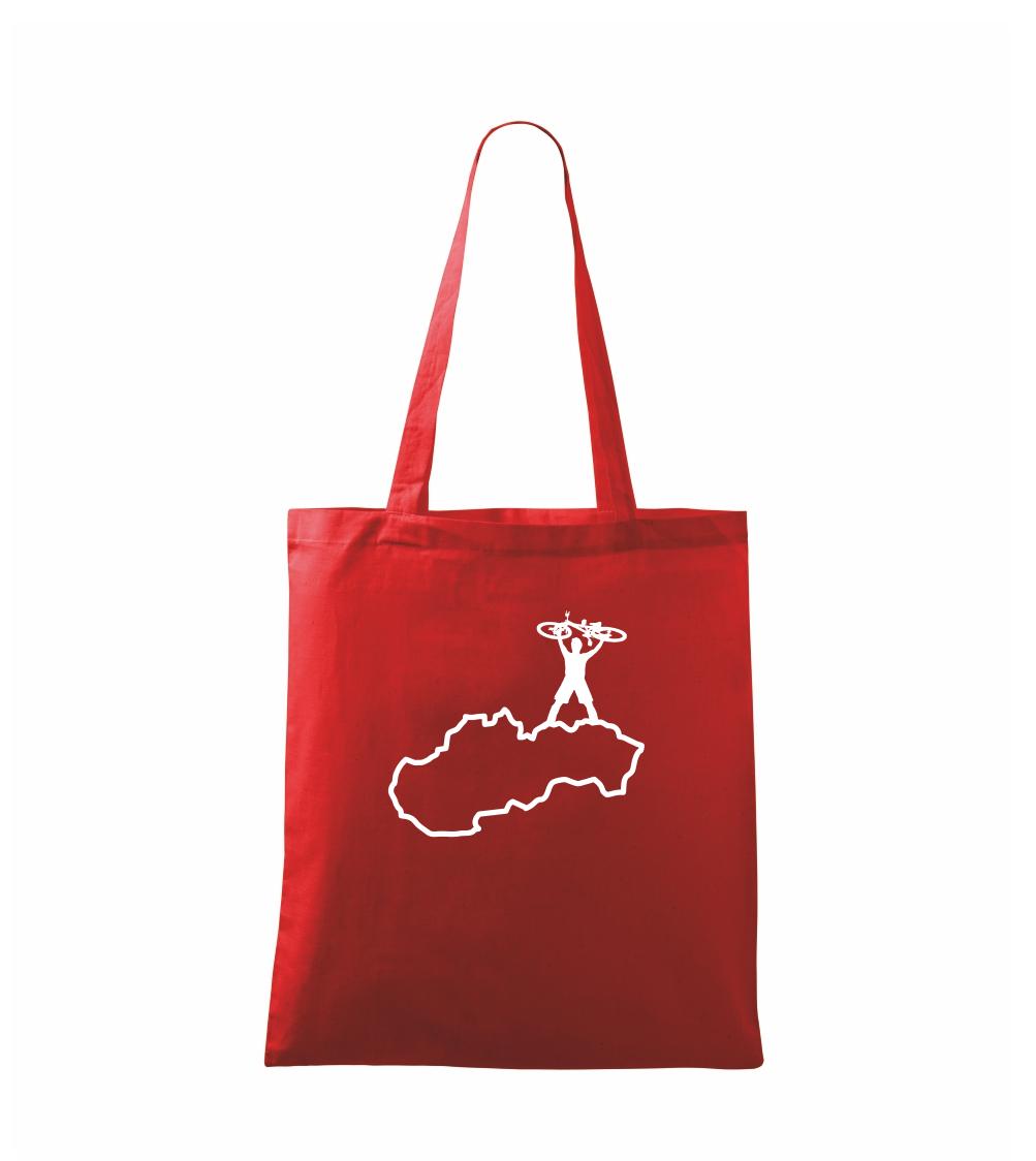 Mapa SK - cyklista na prsiach