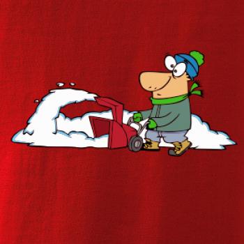 Frézování sněhu kreslené