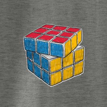 Rubikova kocka kreslená