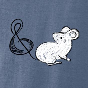 Myš husľový kľúč