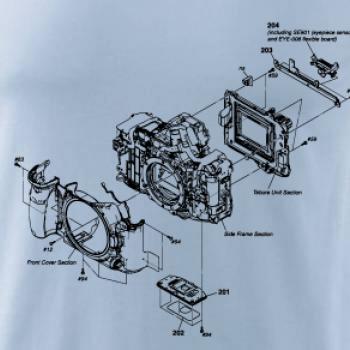 Nákres Digitálny fotoaparát Nákres Digitálny fotoaparát