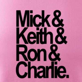 Mick Keith Ron Charlie