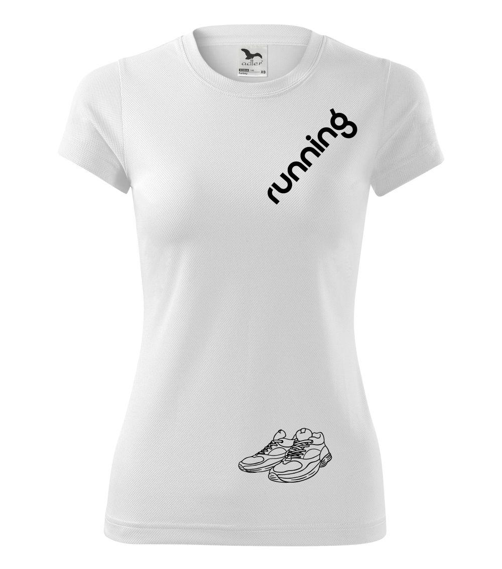 Running nápis šikmo Running nápis šikmo