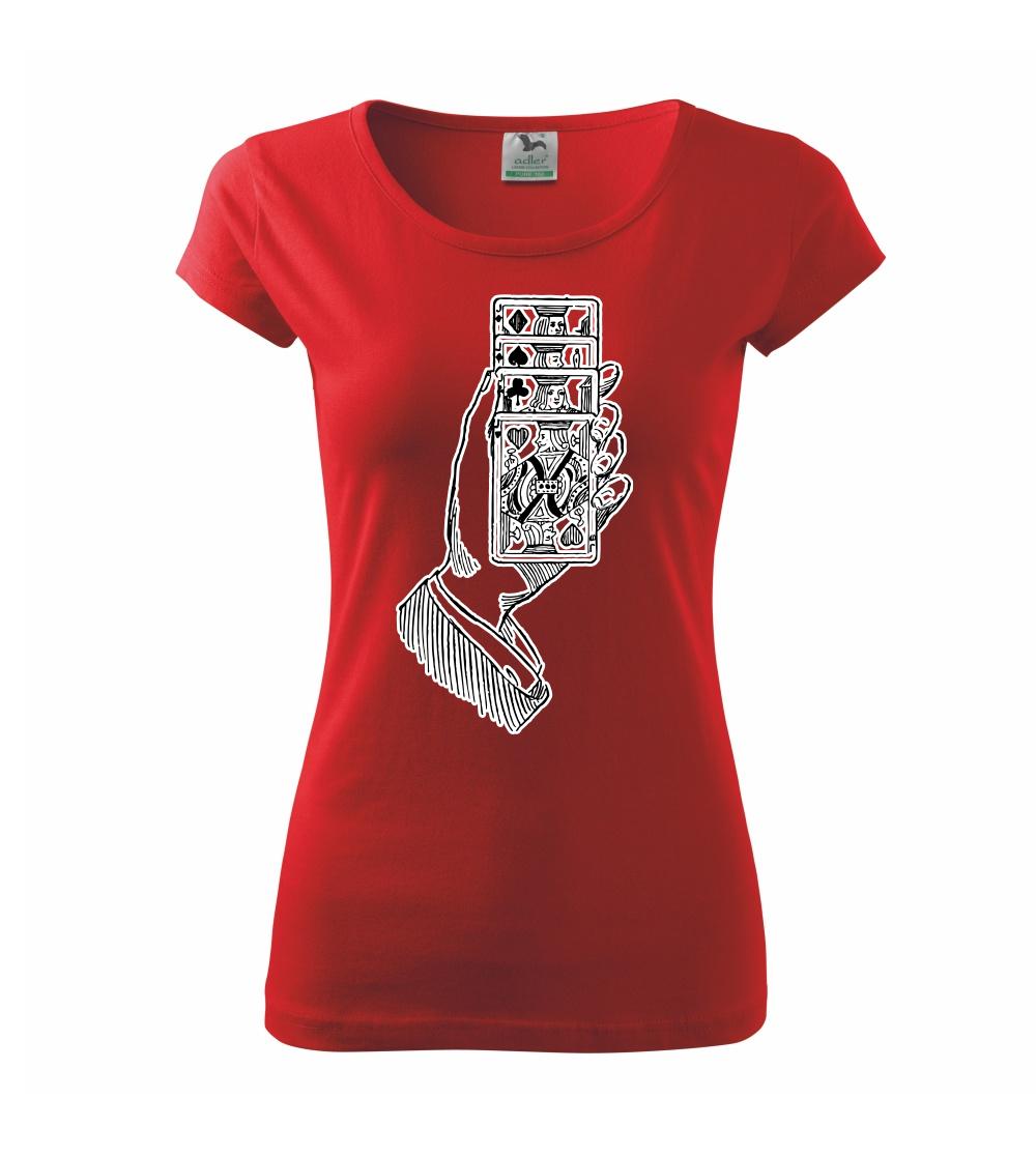 Poker ruka s kartami Poker ruka s kartami