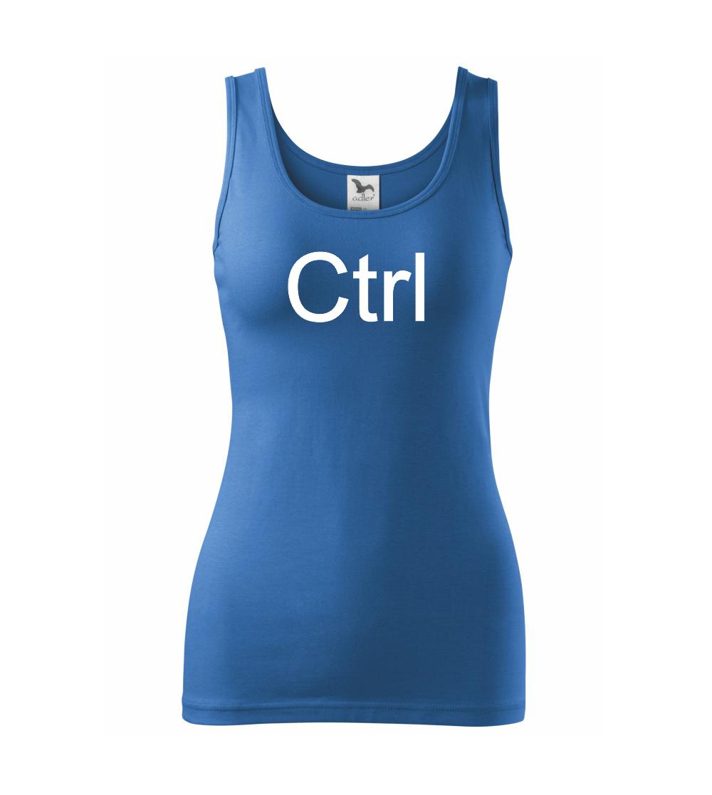 Tričká pre ajťákov - Ctrl - Dámske tielko