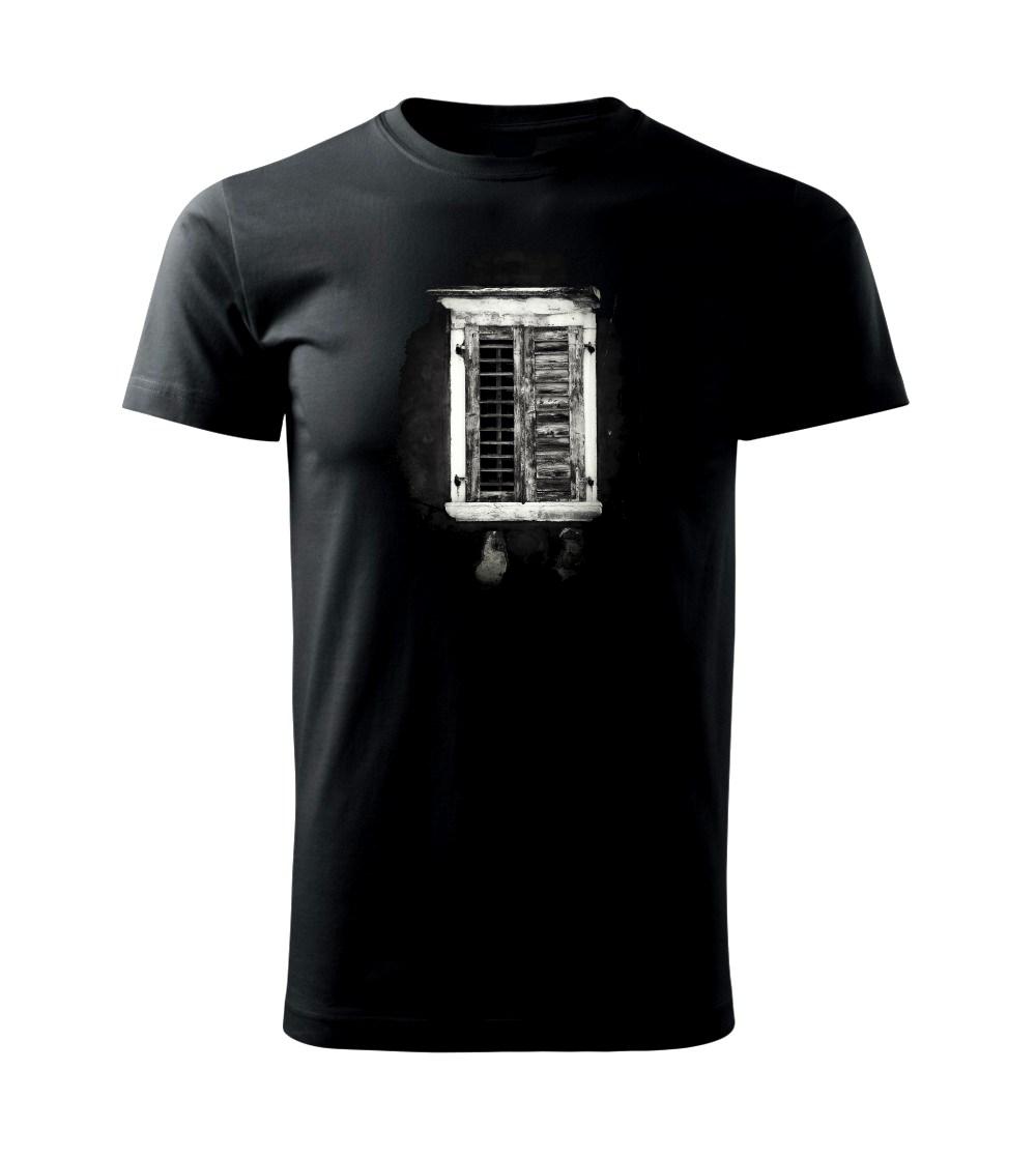 Grafické tričká - Okno do duše - Tričko extra veľké  (5-8XL)