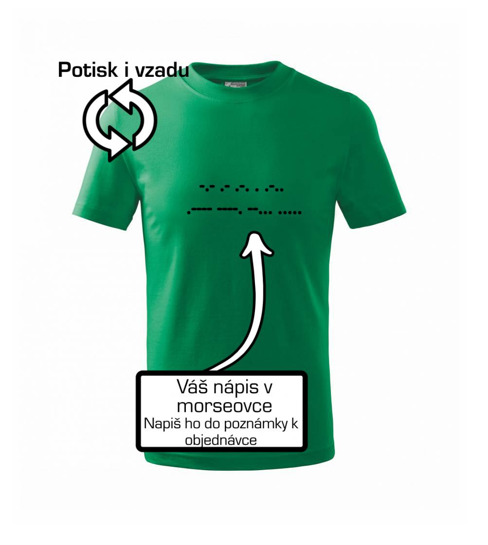 Morzeovka - váš nápis