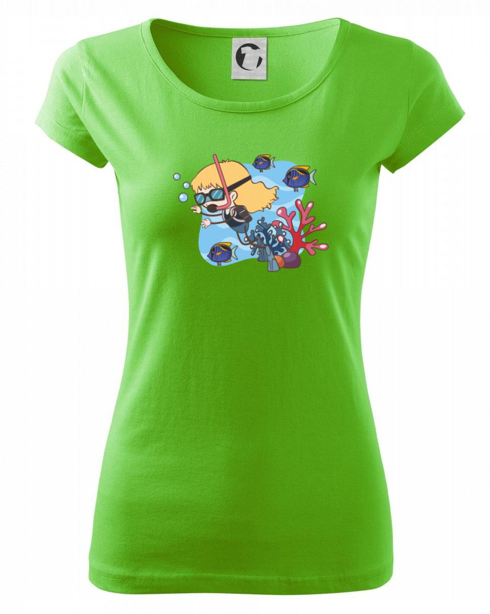 Potápač dievča Potápač dievča