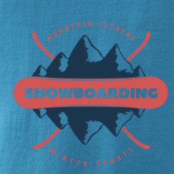 Snowboarding hory extreme