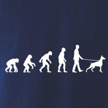 Evolúcia pes doberman (muž-žena)