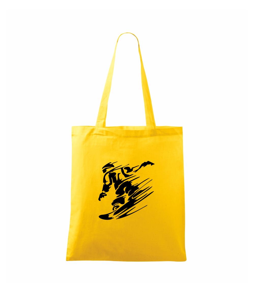 Rychlý snowboardista