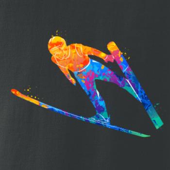 Skokan na lyžiach splash