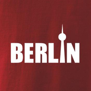 Berlin nápis veža Berliner Fernsehturm Berlin nápis veža Berliner Fernsehturm