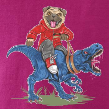 Mops a tyranosaurus