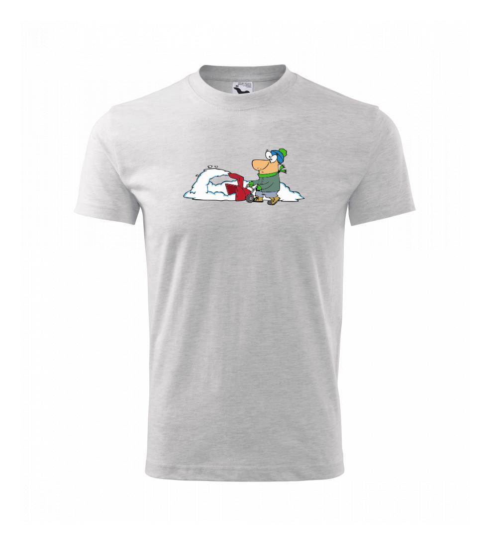 Frézování sněhu kreslené