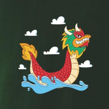 Dračia loď kreslená