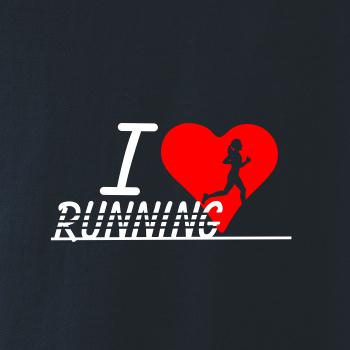 I love running dievča