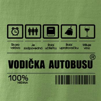 Čiarový kód - Vodič autobusu / Vodička autobusu