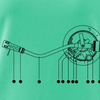 Nákres rameno gramofónu
