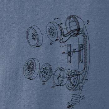 Nákres telefónne slúchadlo staré