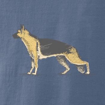 Vintage German shepherd