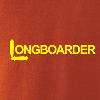 Longboarder nápis