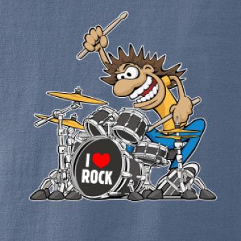 I love rock bubeník