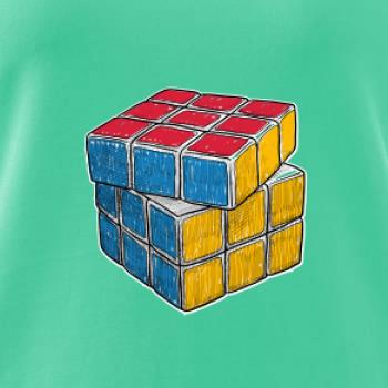 Rubikova kocka kreslená Rubikova kocka kreslená