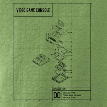 Nákres TV videohra na kazety