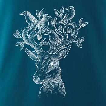 Jeleň ochranca prírody