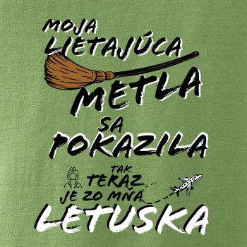 Moja lietajúca metla sa pokazila letuška