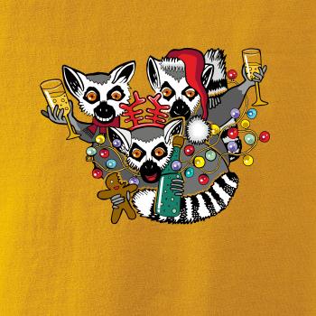 Vianočné lemuríky (Pecka design)