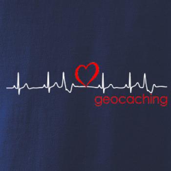 Moje srdce bije pre Geocaching -Text