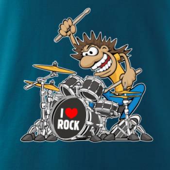 I love rock bubeník
