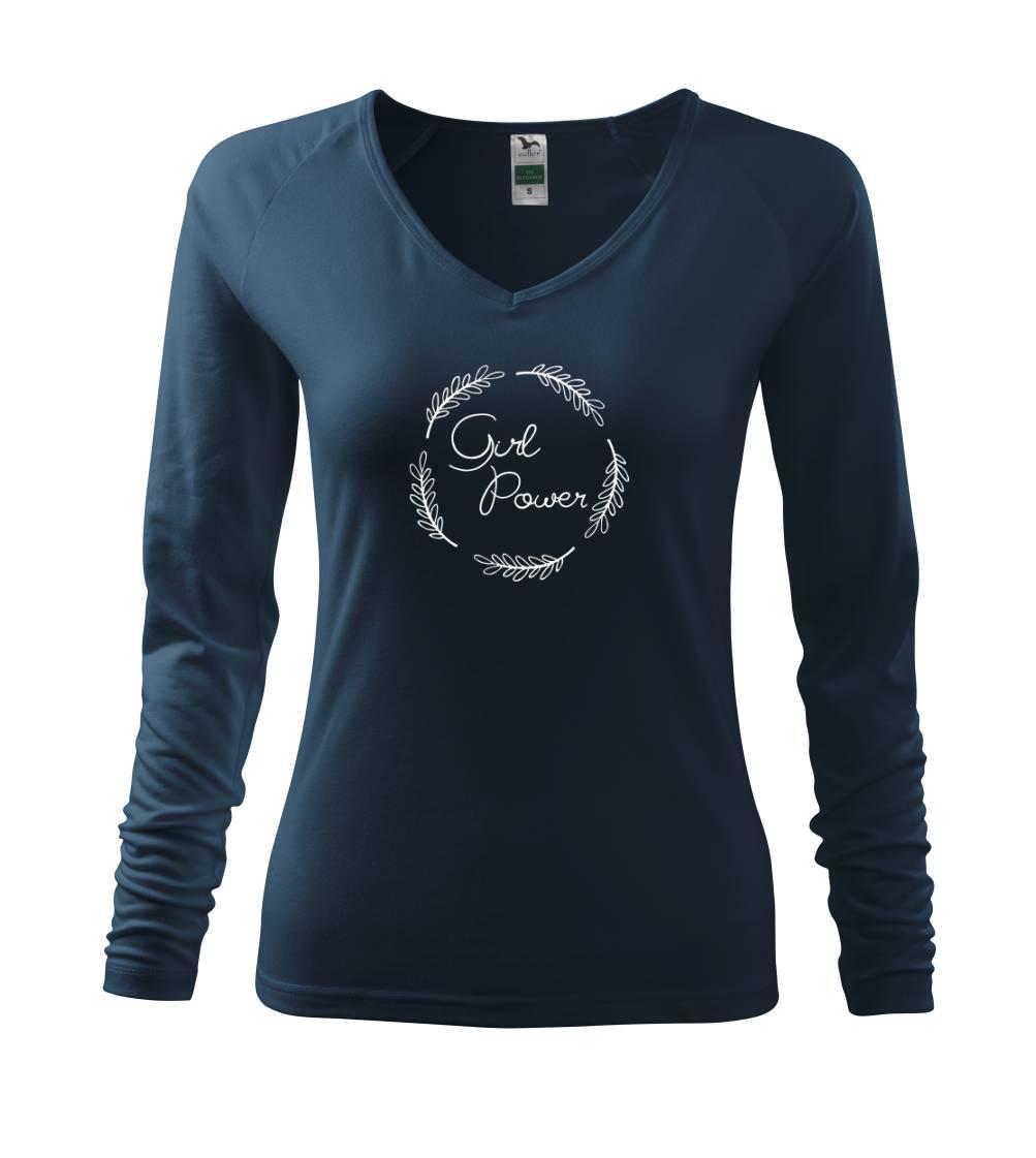 Tričká na párty - Girl power - Tričko dámske Elegance