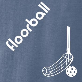 Floorball nápis šikmo