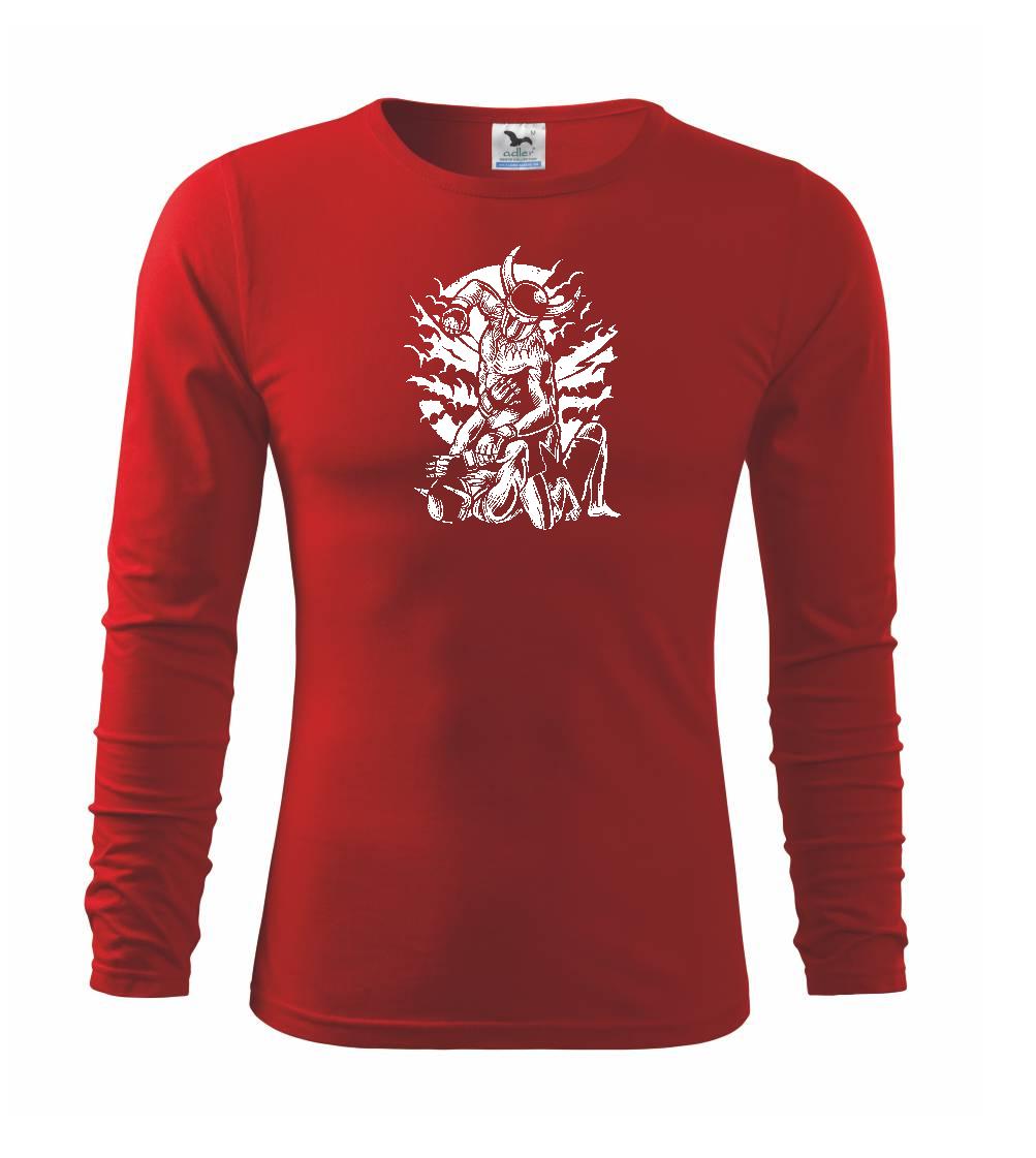 Tričká na box - Viking MMA Fighter - Tričko detské Long Sleeve